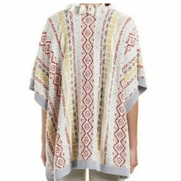 CAbi Multicolor Knit Poncho - Picture 4 of 12